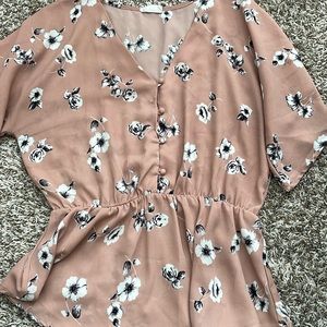 Cute floral blouse